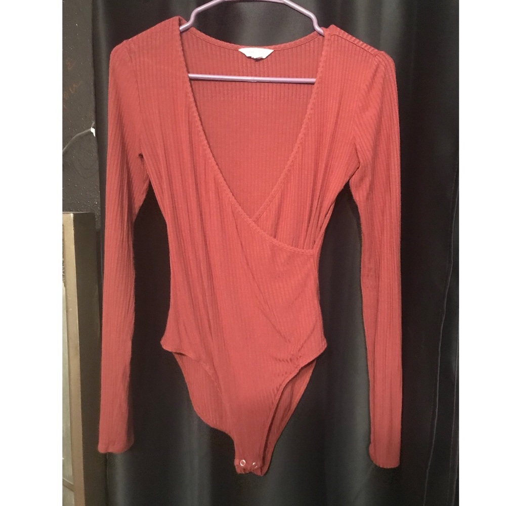 Brown bodysuit